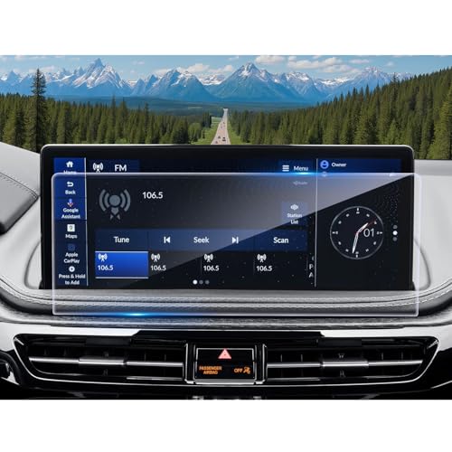 Image of CDEFG for 2025 2026 Acura MDX Screen Protector Tempered Glass for 2025 2026 Acura MDX (MDX /MDX Type S /Technology /A-Spec /Advance) Accessories 12.3-Inch Touchscreen Screen Cover 9H Hardness