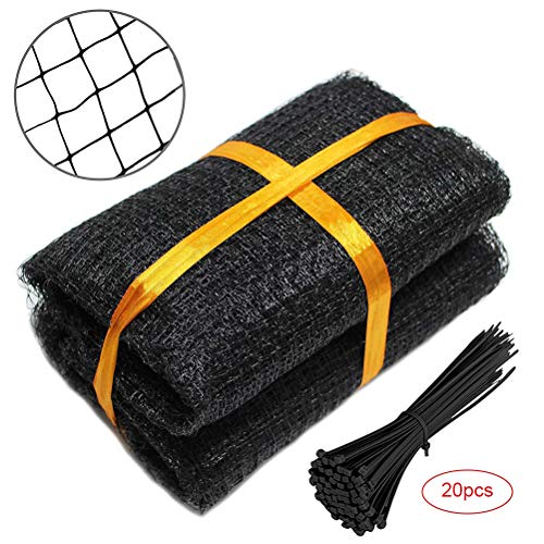 Wiivilik Anti Bird Net Plant Protective Net Reusable Plant Mesh Protection for Garden Pond Bird Netting