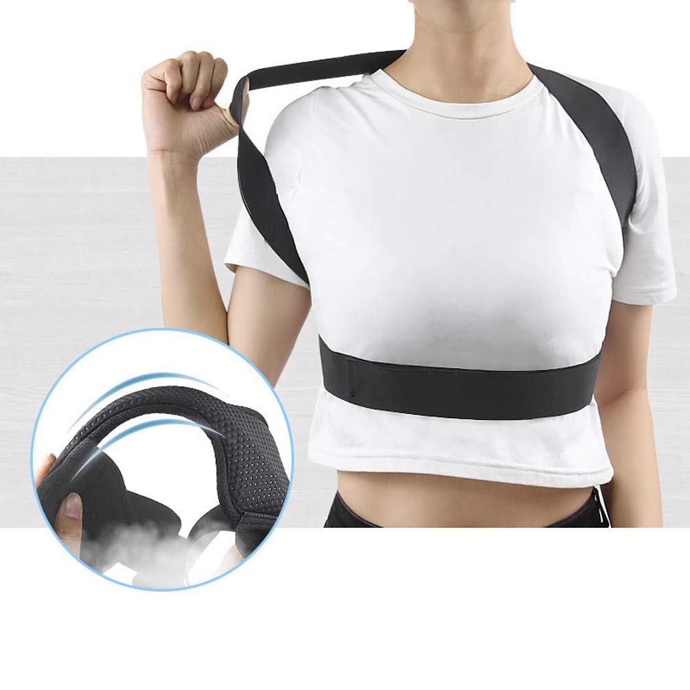 Multar Corrector de Postura Espalda; Soporte de Espalda y Columna Lumbar; Aliviar el Dolor de Espalda y Hombro; Ajustables; para Hombres y Mujeres Unisexo