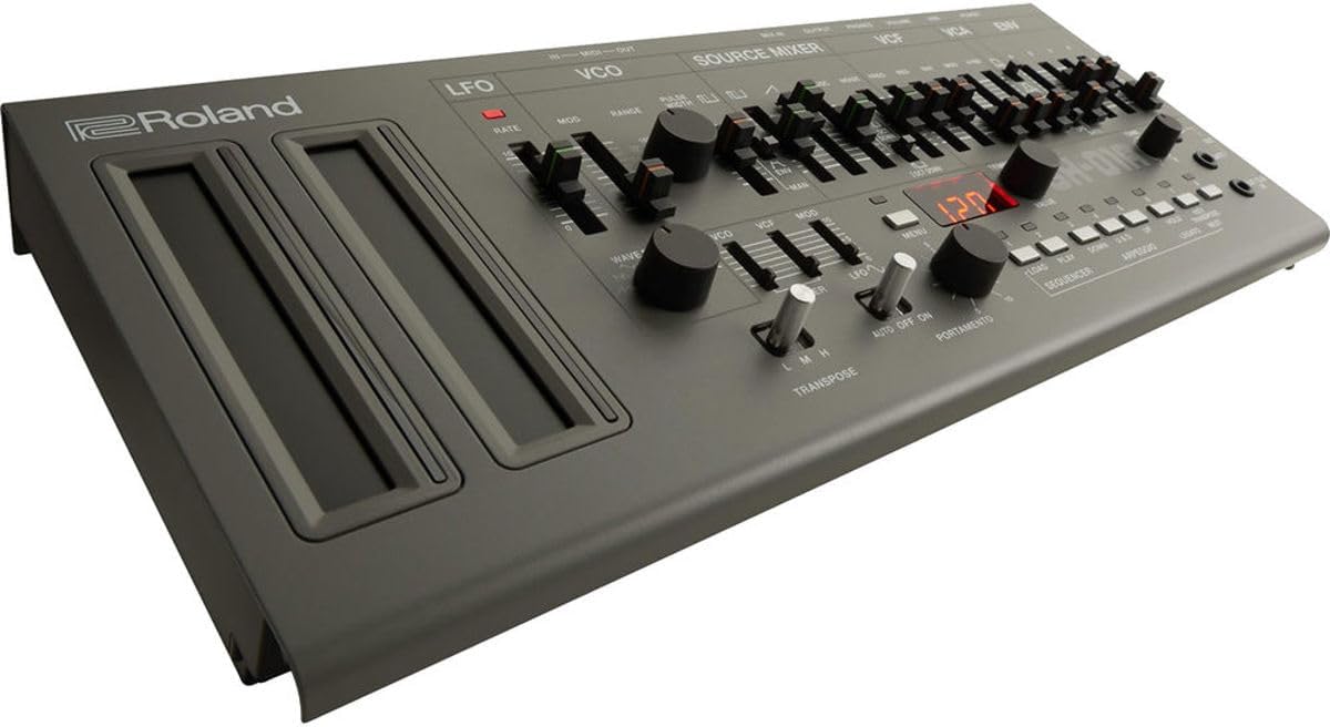 SH-01A Synthesizer with Analog Circuit Behavior And Built-in Sequencer