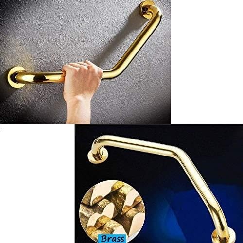 Pasamanos de baño de Acero Inoxidable - Barra de Apoyo Multiusos de Pared, toallero y asidero de Seguridad para Ducha, bañera, Inodoro y Cocina - 52 cm
