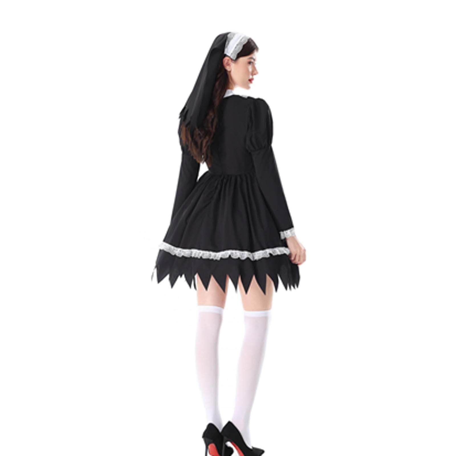 Generisch Gotycki średniowieczny strój cosplay na występy Halloween