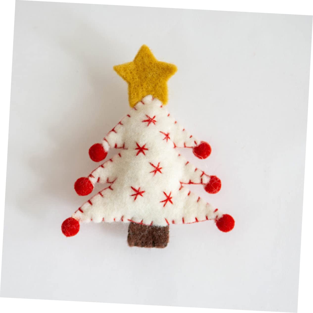 PRETYZOOM 12 Pz Addobbi Natalizi Addobbi Per Alberi Di Natale Decorazioni Da Appendere All'albero Di Natale Ciondoli Appesi in Feltro Natalizio Regali Di Ornamento Di Provato