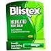 Blistex Medicated Lip Balm Protectant/Sunscreen SPF 15 Mint, 0.15 OZ Pack of 2