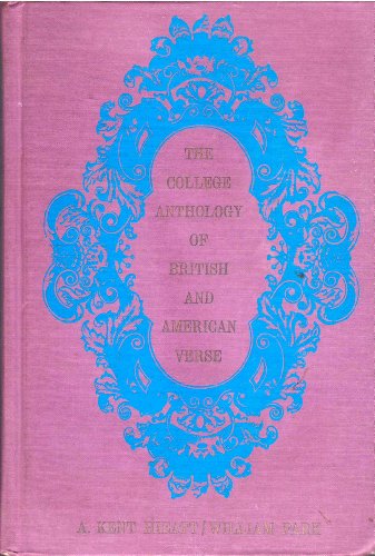 The College Anthology of British and American V... B000VOAE2O Book Cover