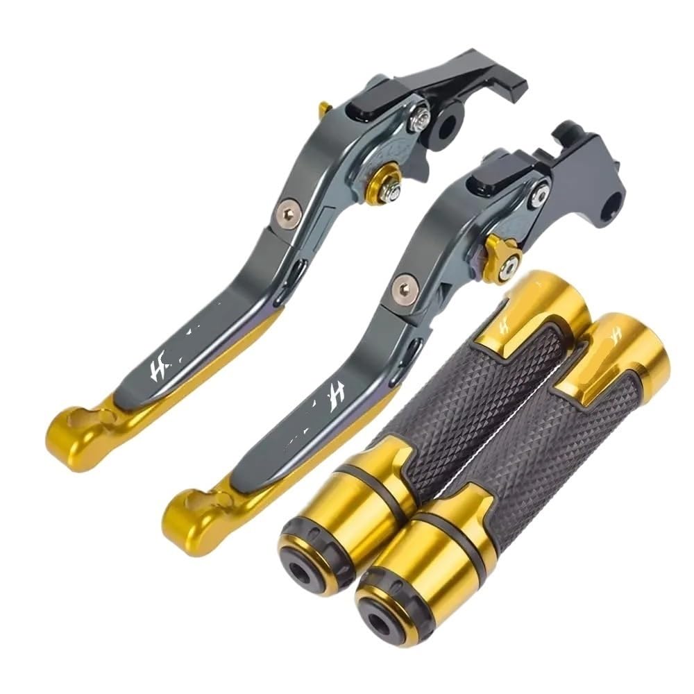 PLIQVBN Clutch Brake shafts Motorcycle Adjustable Brake Clutch Levers Handlebar Grips for for Hayabusa for GSXR1300 GSX1300R GSX 1300 R 1999-2007