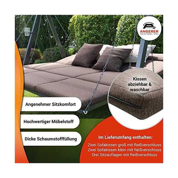 ANGERER Hollywoodschaukel Lounge Smart Olive