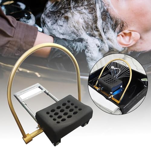 Head Spa Equipment with Pillow Kit, Wate Circulation Rack, 39.37" 304 Stainless Steel, Adjustable Metal Fixing, Hair Treatment Scalp Care Waterfall Basin Faucet for Salon, Shampoo Bed Accessories - Image 3