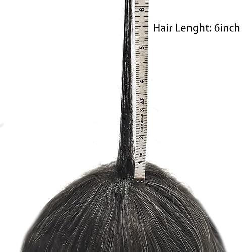 Miniatura 7 de Toupee para hombres, sistema de reemplazo de cabello humano real, piel ultrafina, para hombres, unidades de cabello indetectable, línea capilar