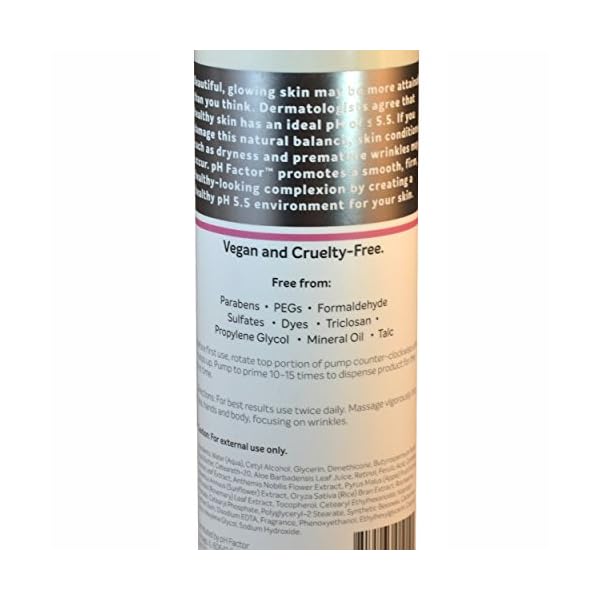 PH Factor 5.5 Clinical Retinol Moisture Cream, Anti-Aging & Skin Firming, 16 Fl Oz w/ Pump, For Face, Body & Hands, Made in USA