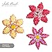 12500pcs John Bead Assorted Glass Seed Beads 8/0, 24 Rainbow Vibrant Pastels Colors Round Bead for DIY Crafts Jewelry Making Bead Box