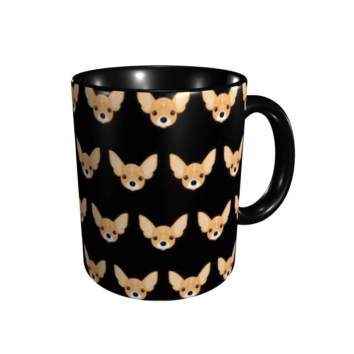 犬柄　マグカップ Amazon.co.jp: マグカップ チワワ柄 犬 (5) コーヒーカップ