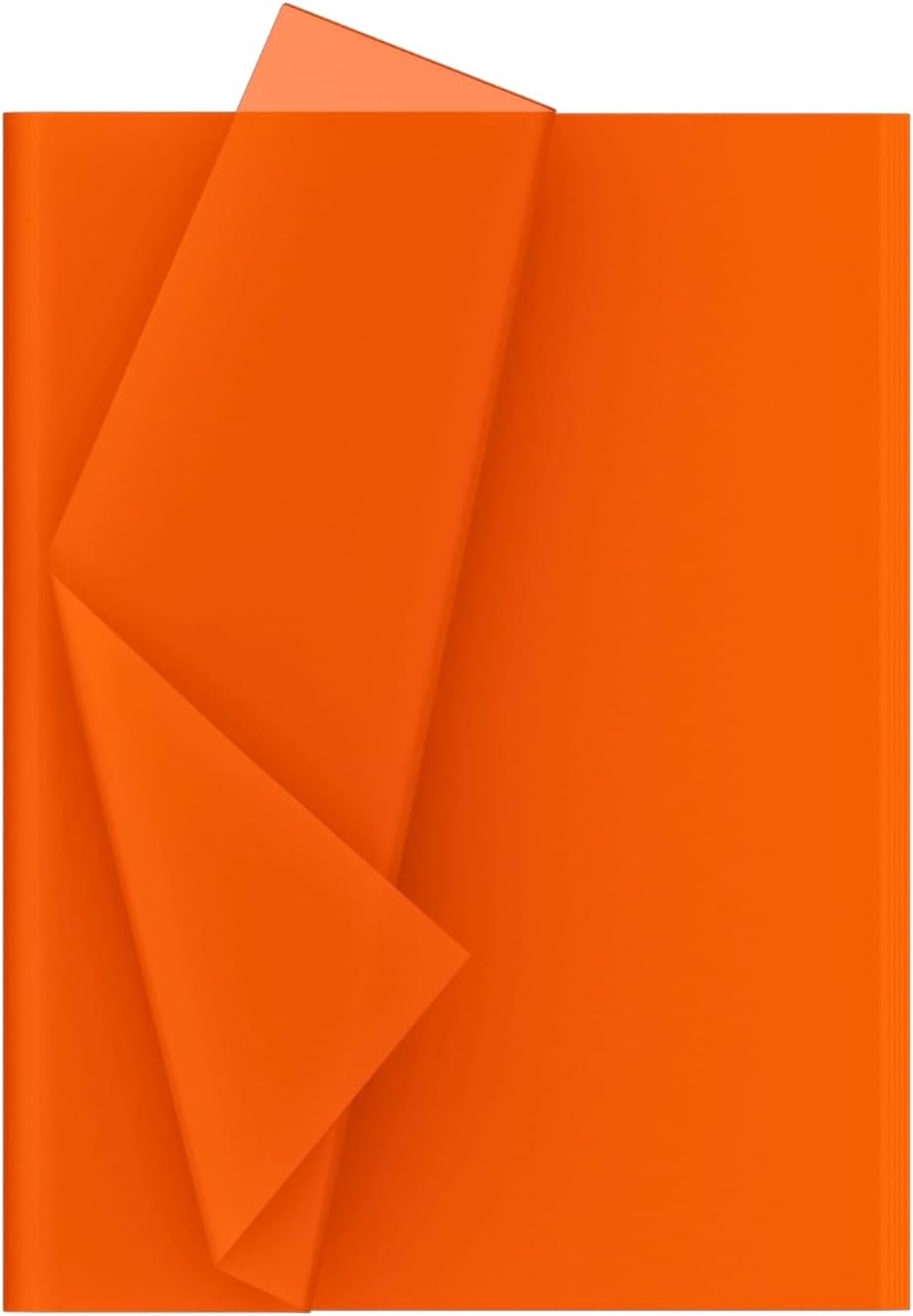 28 Sheets of Tissue Paper 50 x 70 cm Orange