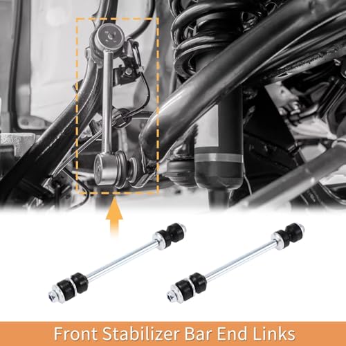 Eslabones de barra estabilizadora delantera y bujes para Ford Explorer 2006-2010 suspension 3