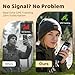 Aorkuler Outdoor GPS Dog Tracker for No-Signal Areas - Outdoor Pet Locator Finder Tracker, Real-Time Tracking for Hiking/Walking/Camping, Works in Remote Wilderness/Farms/Large Parks