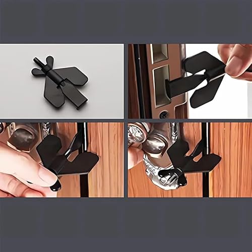 Trava de porta Portátil, fechadura para viagem, fechadura de porta de Hotel, fechadura para AIRBNB,