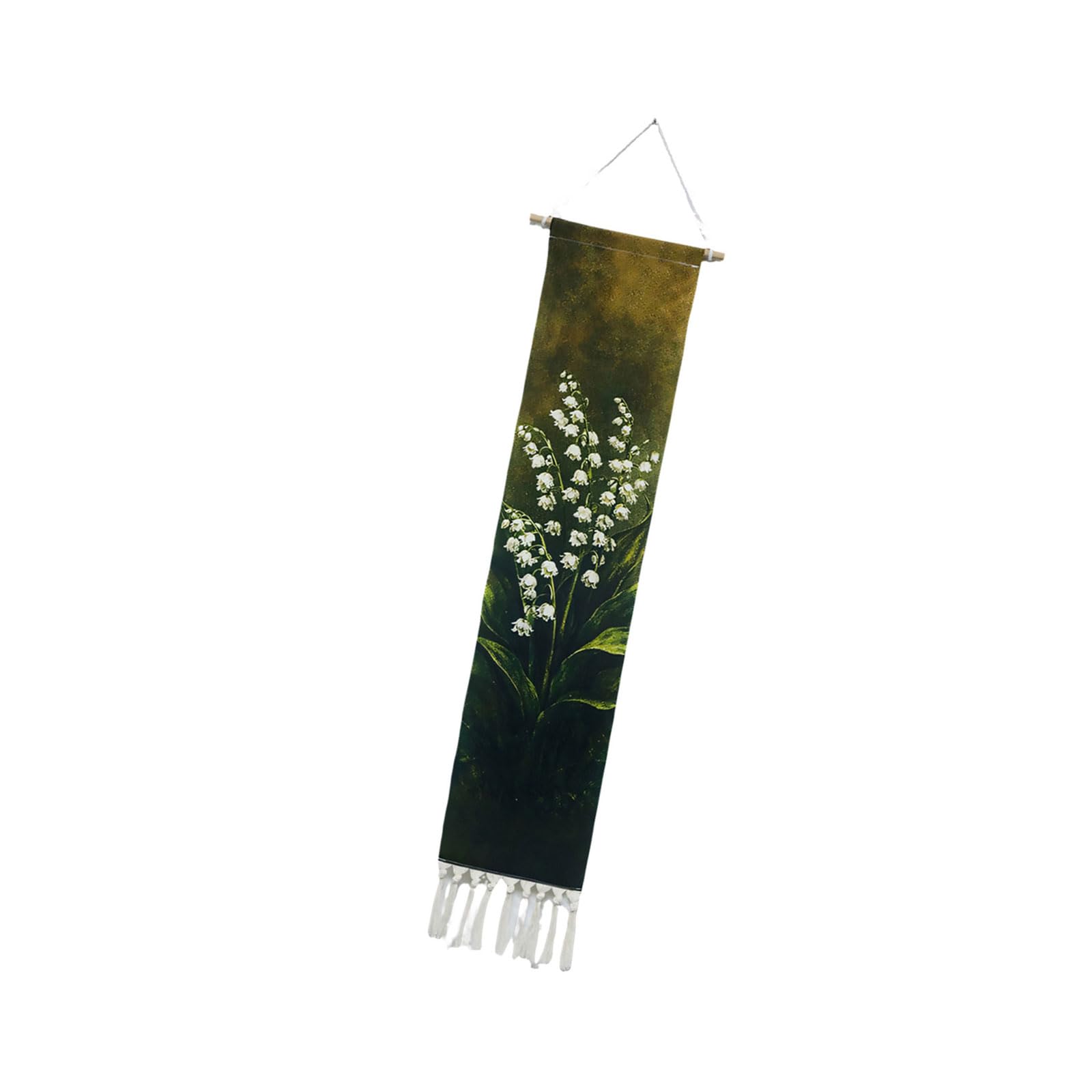 Kaeltsyn Tapestry Long Vertical Wall Hanging Tassels Tapestry for Bedroom Living Room Home Decorations Bohemians Wall Decors Tassels Hanging