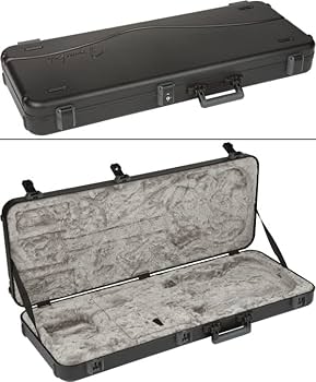 FENDERフェンダー DELUXE MOLDED CASE BASS Open Box Fender Deluxe Molded ABS P/J Bass Guitar Case Black