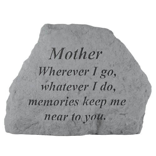 Kay Berry- Inc. 16420 Mother Wherever I Go-Whatever I Do - Memorial - 6.5 Inches x 4.75 Inches