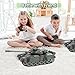 Glorryearst RC Tank 1:28 Scale 9 Channel Remote Control Toy with Realistic Sounds and Lights,Radio Control Military Battle Tanks Gifts for Kids and Adults