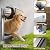 VOSOIR 3-Flaps XL Dog Door for Wall, Rust Proof Aluminum Alloy Extra Large Doggy Door, Heavy Duty Pet Door with Lock, Extreme Weather XLarge Dog Doors for Interior Exterior Wall, Pets Up to 220LB