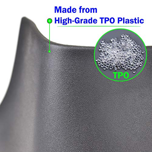 Image of XUKEY Mud Flaps for Chevrolet Trailblazer 2020-2025, TPO Plastic All Weather Splash Guards, Front and Rear, No Drilling Required, 4-Piece Set