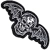 Avenged Sevenfold Deathbat Cut-Out Woven Patch One Size #1