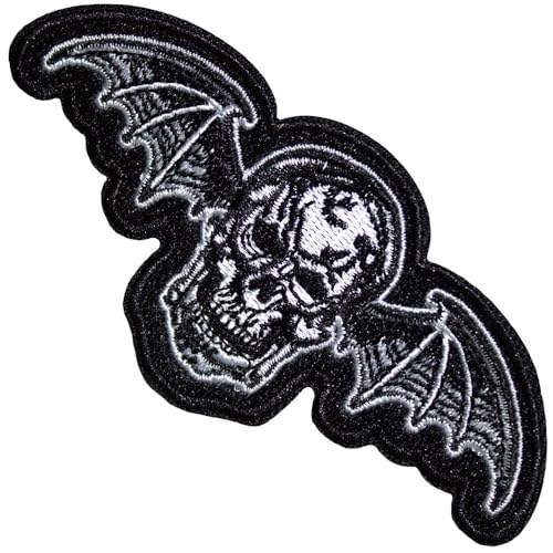 Avenged Sevenfold Deathbat Cut-Out Woven Patch One Size