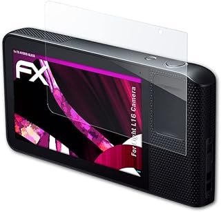 atFoliX Plastic Glass Protective Film compatible with Light L16 Camera Glass Protector, 9H Hybrid-Glass FX Glass Screen Protector of plastic
