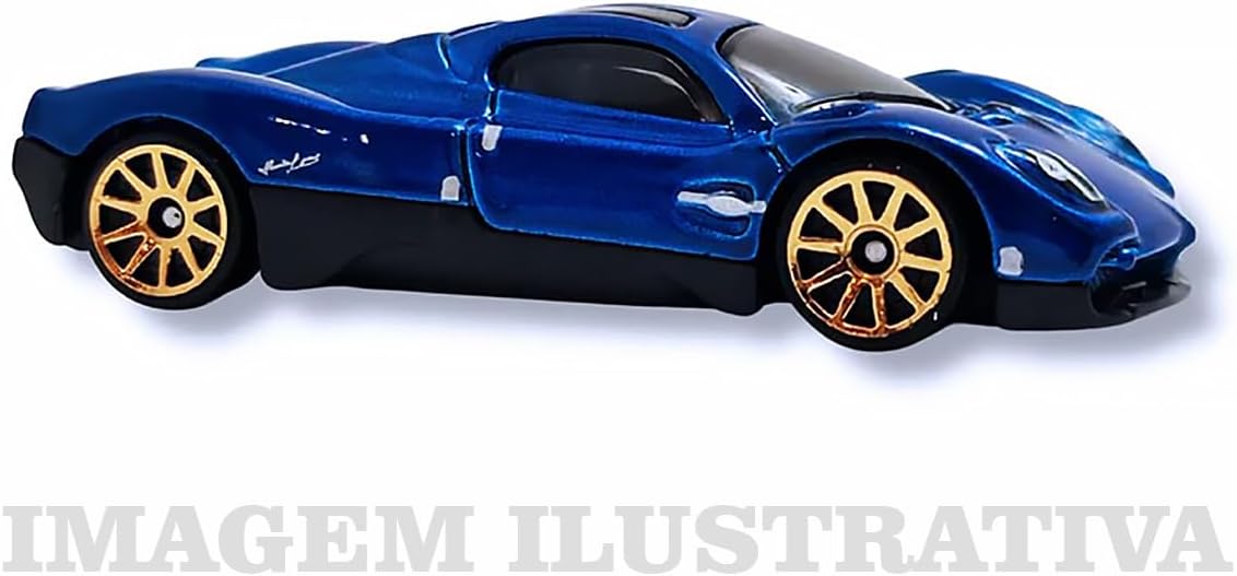 Hot Wheels - Pagani Utopia - Peak Persuit 4/10 - JBB38 - Short Card - Blue Metallic - Mattel 2025-1:64