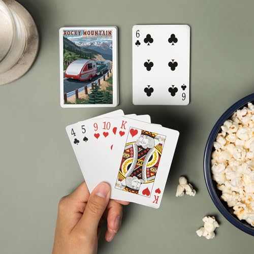 Baraja de 52 cartas estilo Poker Rocky Mountain miniatura 2
