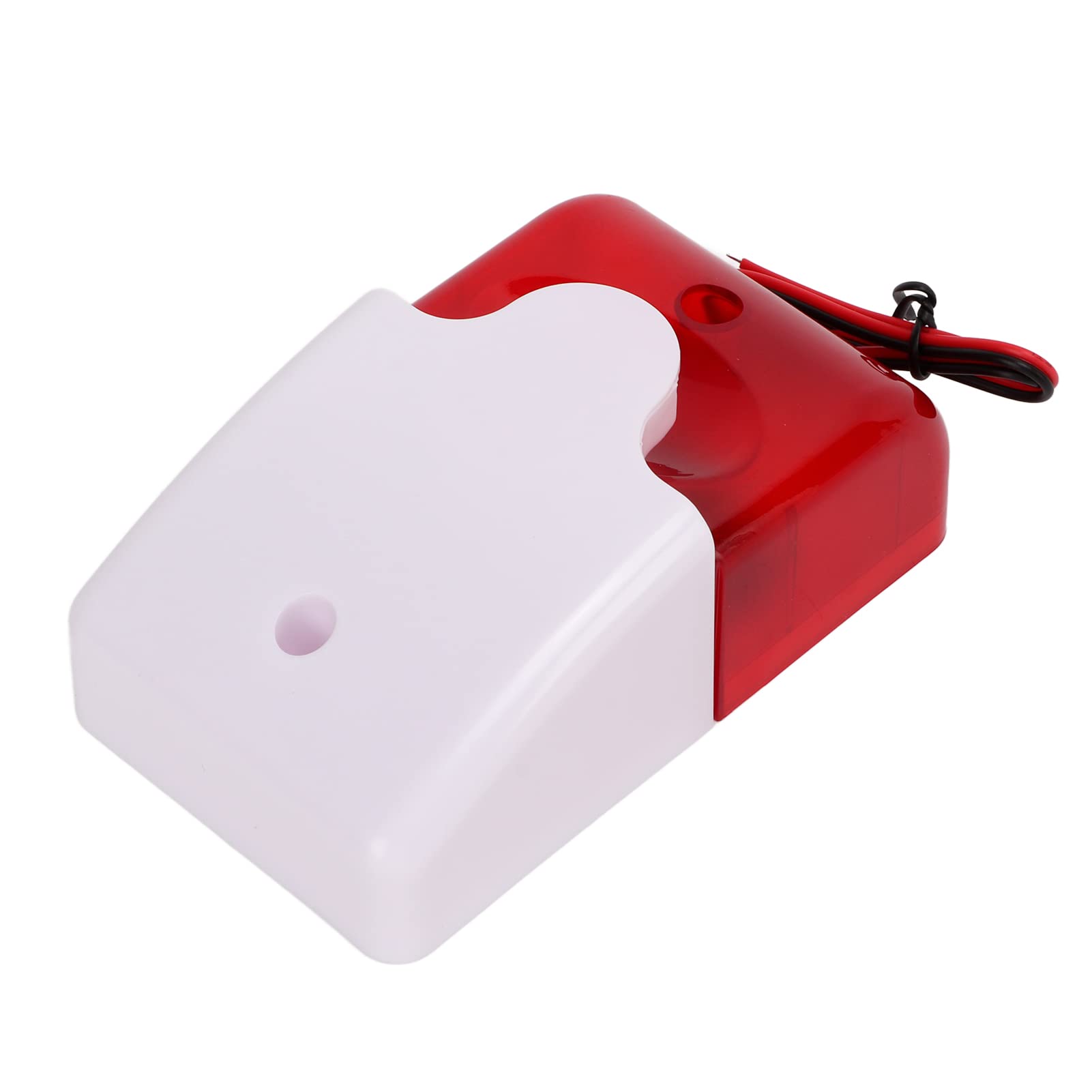 Motion Sensor Alarm, Low Temperature Resistance, Wide Coverage, Sound Light Alarm, Shock Resistance for Schools, Hospitals, Bathrooms (12V)
