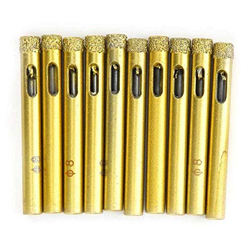 Juego de 10 Puntas de Diamante para Taladro 8 mm miniatura 2