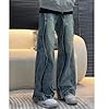 Baggy Jeans for Women Men Straight Leg Denim Jeans Y2k Hip Hop Pants High Waisted Jeans Grunge Clothes