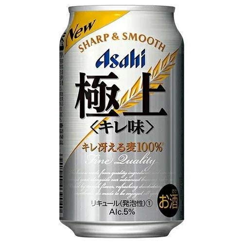 〔新ジャンル（雑酒）〕 アサヒ 極上 キレ味 ３５０ｍｌ