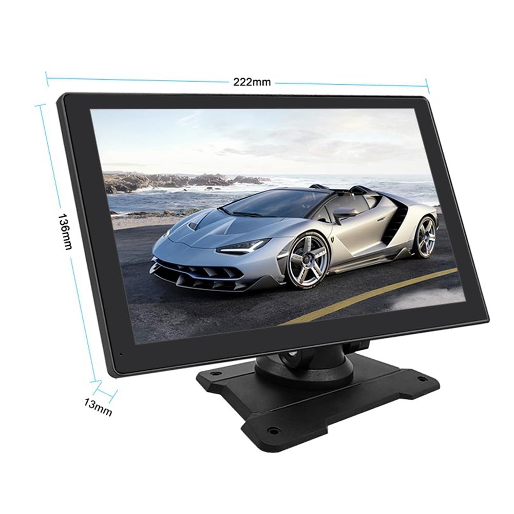 9-calowe radio samochodowe multimedialny odtwarzacz wideo bezprzewodowy CarPlay Android Auto ekran dotykowy przenośne samochodowe stereo do wszystkich pojazdów
