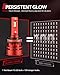 Torchbeam T2 H4/9003 Bulbs Hi/Low Beam, 45,000LM 6500K Ultra White, 1:1 Mini Size H4 Bulbs, 12,000RPM Cooling Fan, IP68 Waterproof, 2- Pack