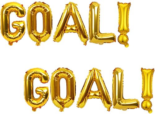 Zurbaa Goal Banner Soccer Ball Balloons - Football Sport Match Banner Foil Balloon Decoration Party Supplier #TOP2