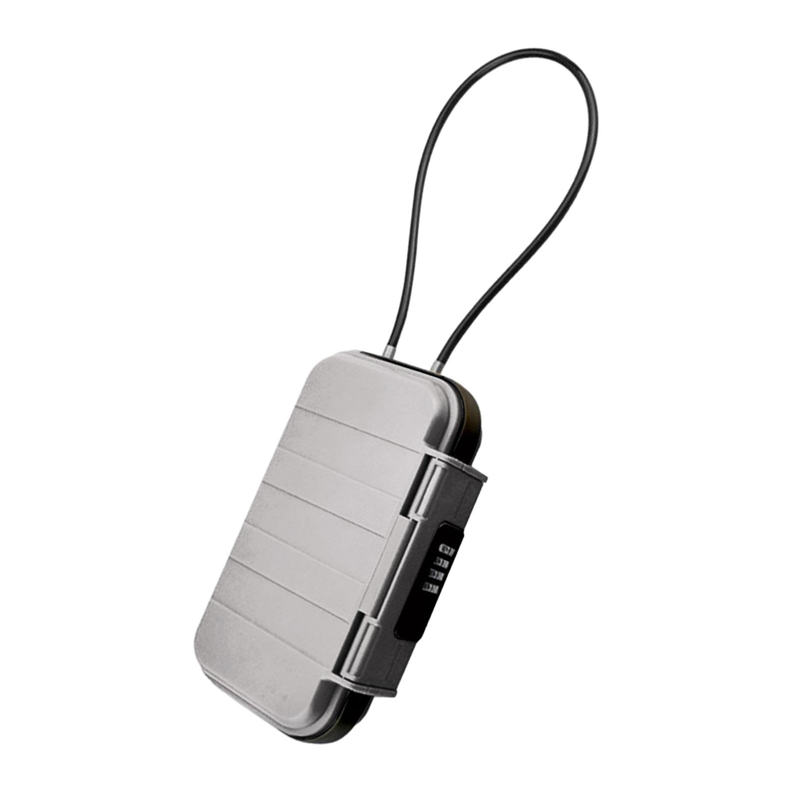 CALANDIS® Key Storage Lock Box Case Hanging Beach Case for Door Knob Warehouse Car Keys Gray | 1 Outdoor Waterproof Portable Sports Key Box-image-32