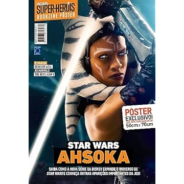 Capa do livro Superpôster Mundo dos Super-Heróis - StarWars Ahsoka