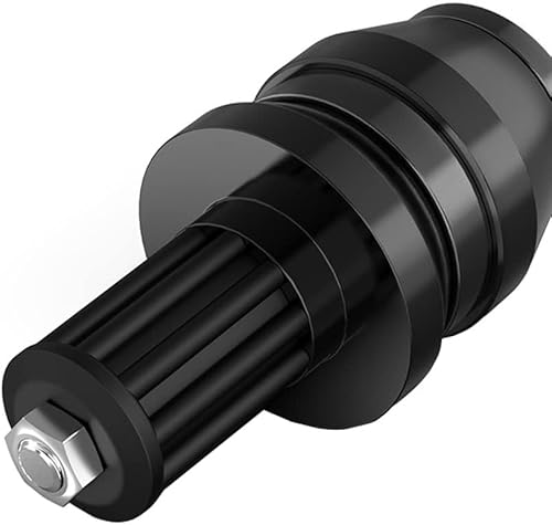 Miniatura 6 de Empuñaduras para manillar de motocicleta, tapón deslizante para extremo de barra, barra de manija de motocicleta CNC, rojo