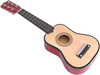 WHAMVOX Violão Infantil Iniciante Violão Infantil Viajante Presentes Meninas Artesanato Menina Viagens Guitarra Instrumento Musical Violão Folk Ukulele Violão De Madeira Instrumento