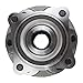 MACEL 515040 4WD Front Wheel Bearing and Hub Assembly Compatible with 05-19 Toyota Tacoma, 03-19 Toyota 4Runner, 07-14 Toyota FJ Cruiser, 03-09 Lexus GX470, 10-19 Lexus GX460, 6lugs w/WBS
