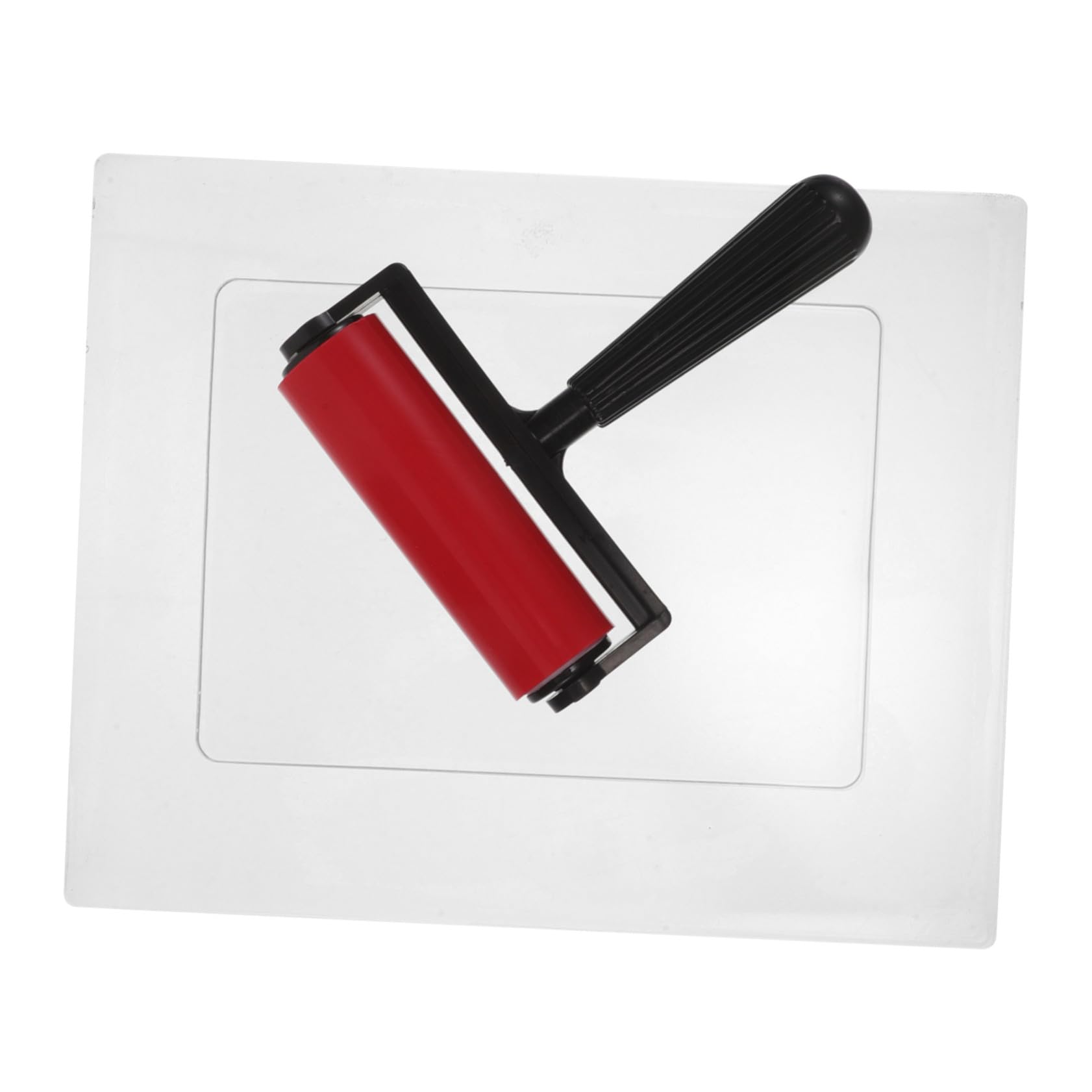 Kit plaque de gel Anneome avec rouleau encreur et pinceau d'impression une couche