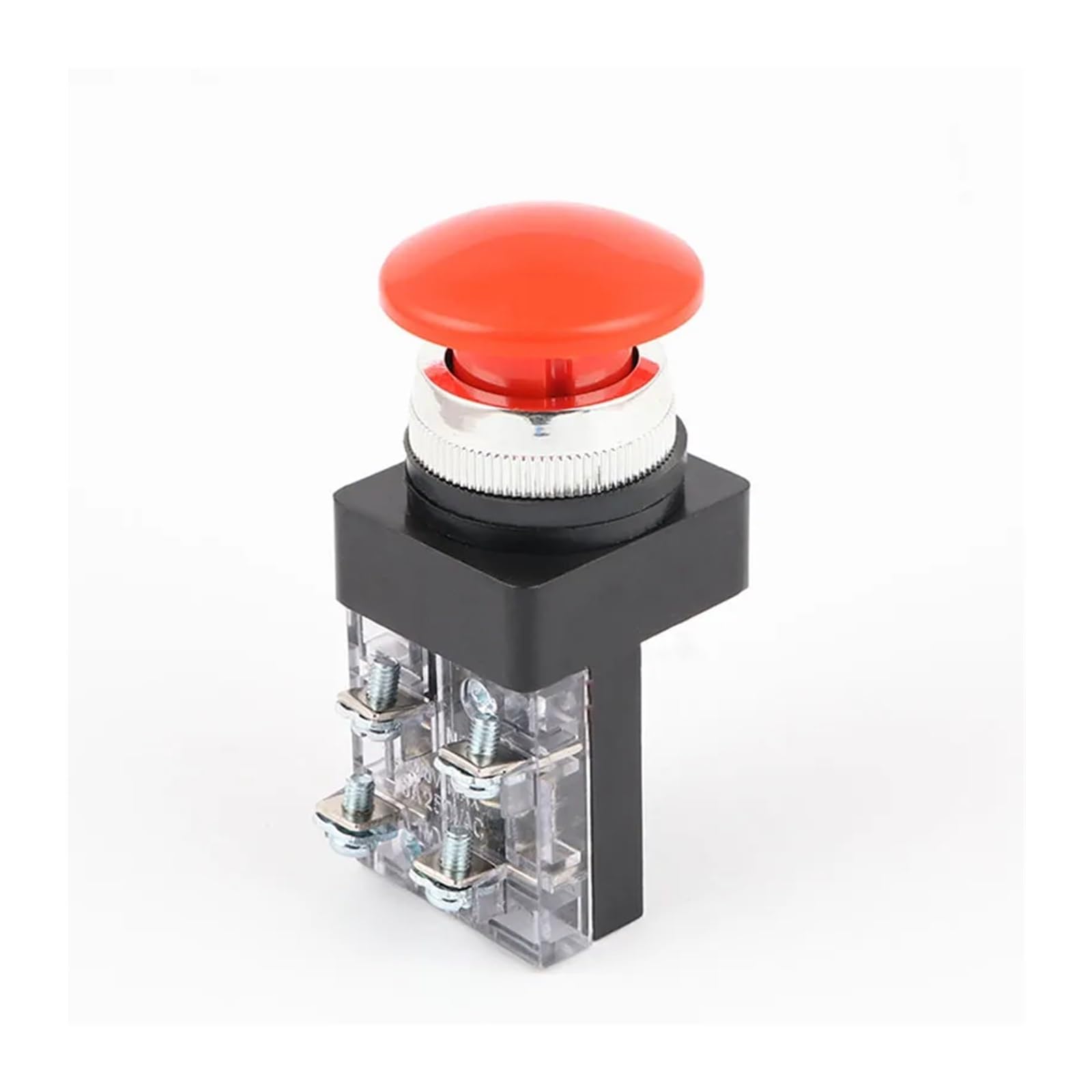 Bouton tête de champignon TBM-30 mb-30 rouge vert ouverture 25mm