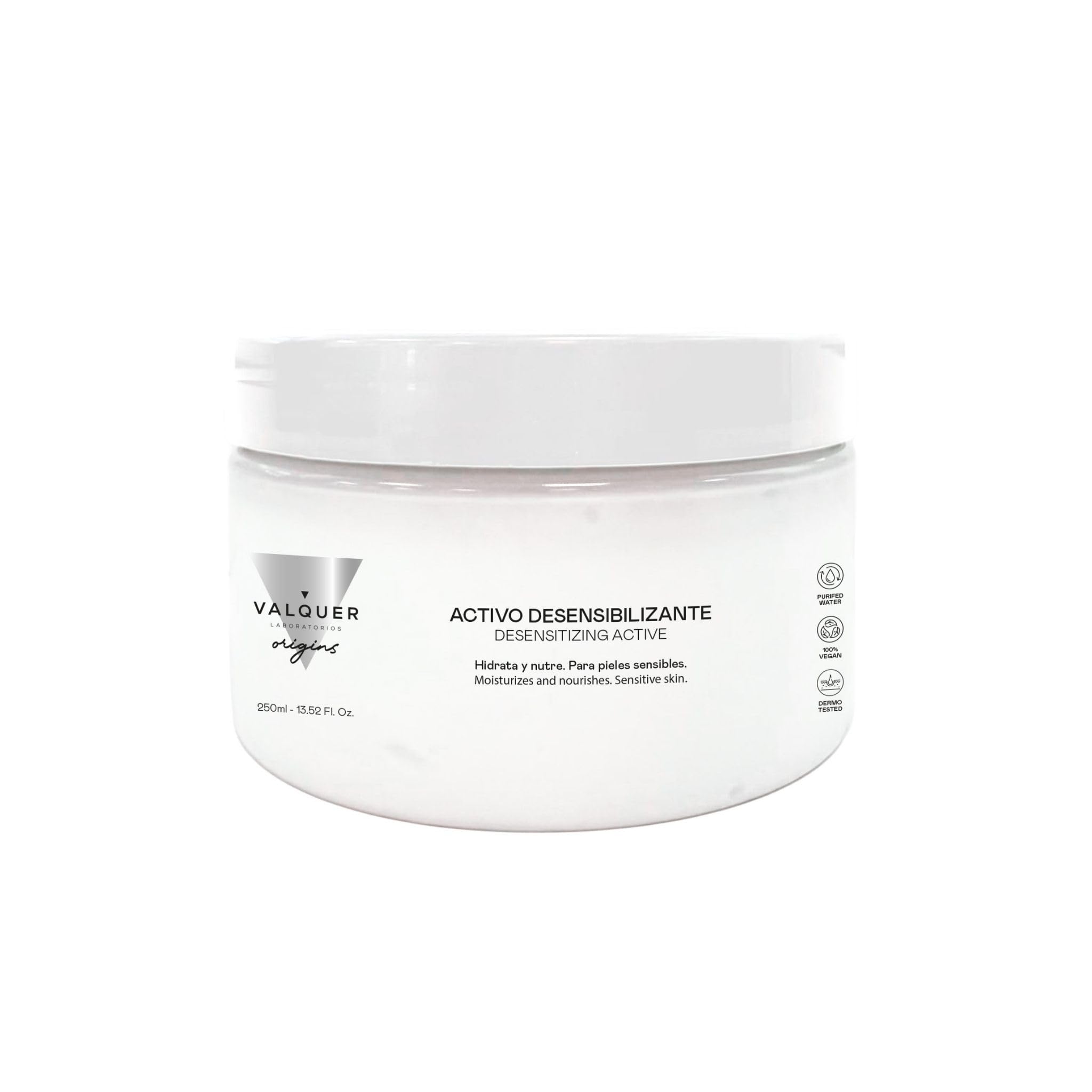D'Bullón Crema Facial con Activo Desensibilizante para Piel Sensible - Hidratación Profunda y Calmante, Alivia Rojeces, Fortalece Barrera Cutánea, 200 ml