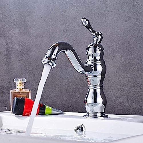 Robinet de lavabo eau chaude et froide pour salle de bain zen