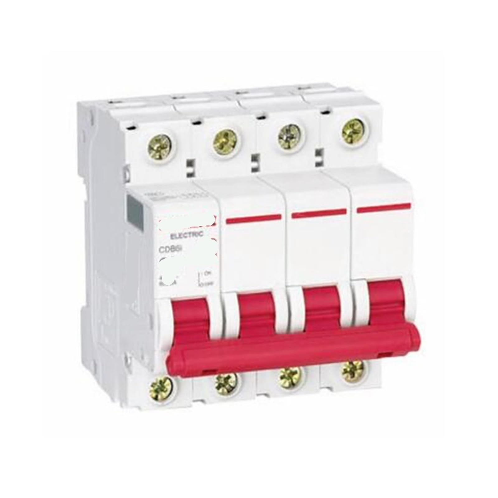 Disjoncteur miniature automatique CDB6I type D triphasé neutre 25A