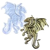 Flying Dragon Silicone Mold, Flying Dragon Ornaments Silicone Resin Mold, Silicone Mold DIY, Home De