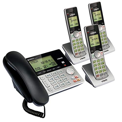 Teléfono inalámbrico VTech DECT 6.0 con 3 dispositivos miniatura 2